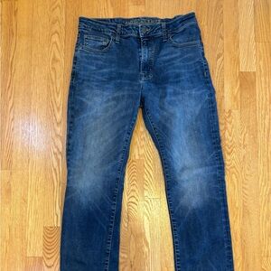 American Eagle Outfitters Blue Jeans - 33x30 Straight Next Level Flex